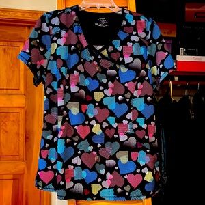 Cherokee Infinity scrub top, NWOT